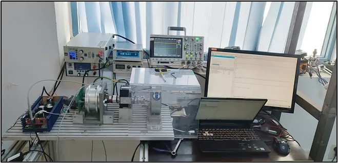 Motor test bench and lab equipment