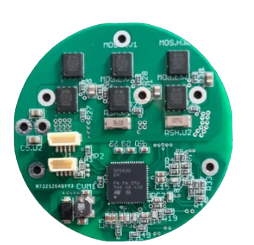 LCI Low-Cost Inverter: circular PCB